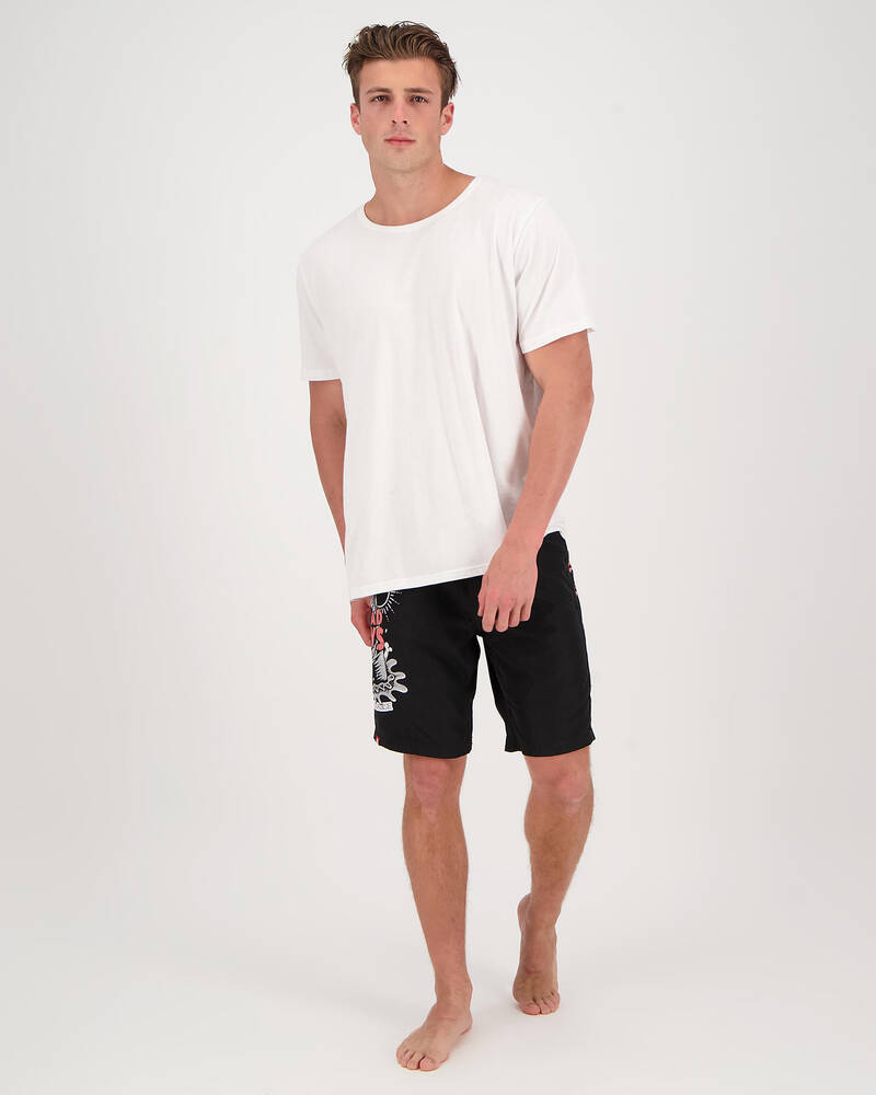 The Mad Hueys Trouble In Paradise Board Shorts for Mens