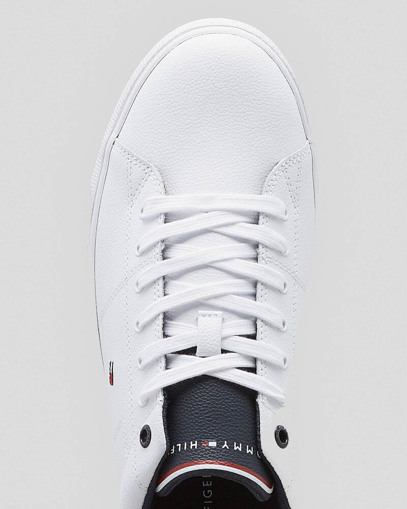 Tommy Hilfiger Essential Leather Sneaker Shoes for Mens