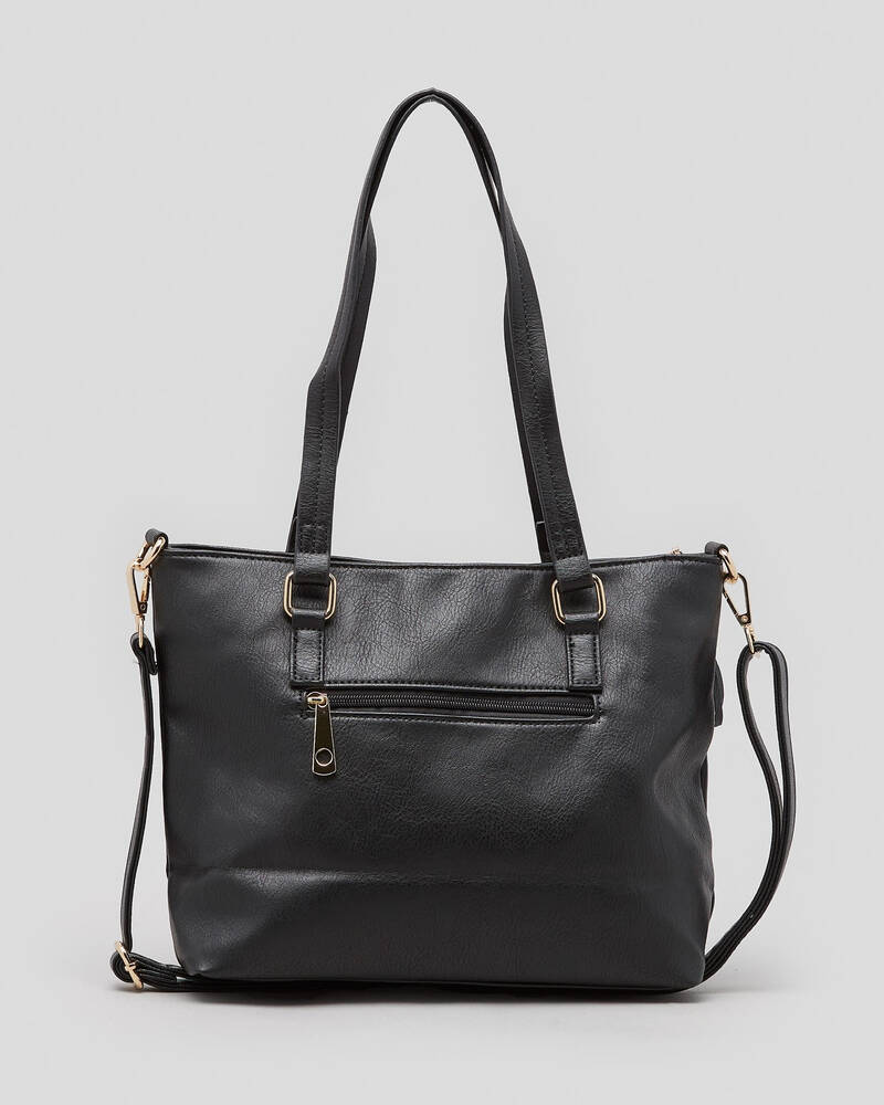Mooloola Jackie Hand Bag In Black - Fast Shipping & Easy Returns - City ...