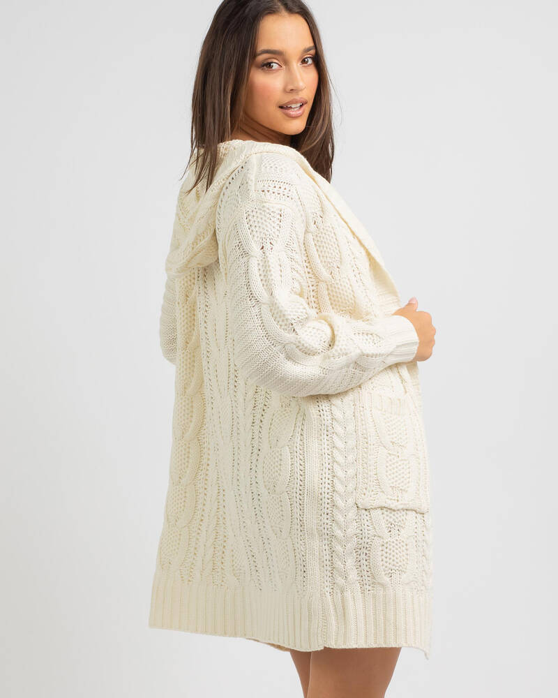 Mooloola Bondi Knit Hoodie for Womens