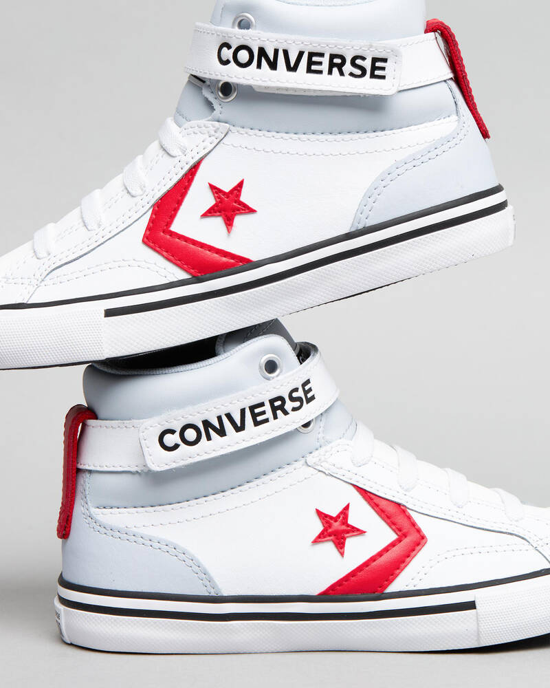 Converse Junior Boys' Pro Blaze Strap Hi-Top Shoes for Mens