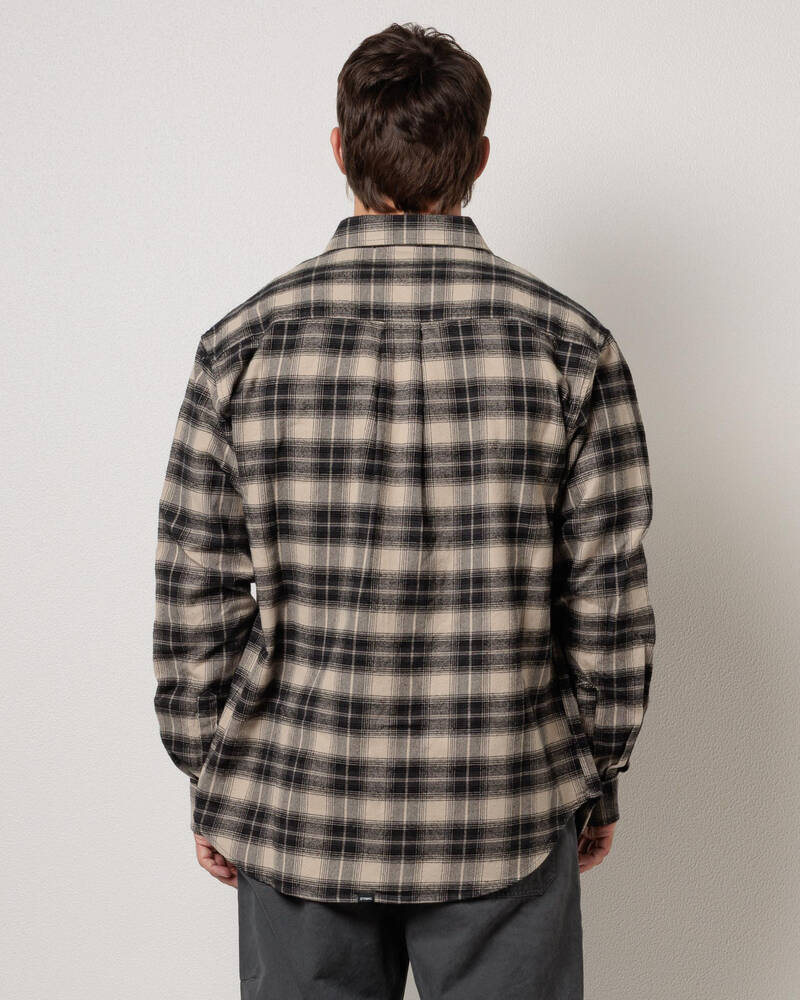 Thrills Stagger Barrio Long Sleeve Flannel Shirt for Mens