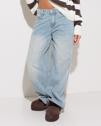 DESU Nova Baggy Balloon Jeans for Womens image number null