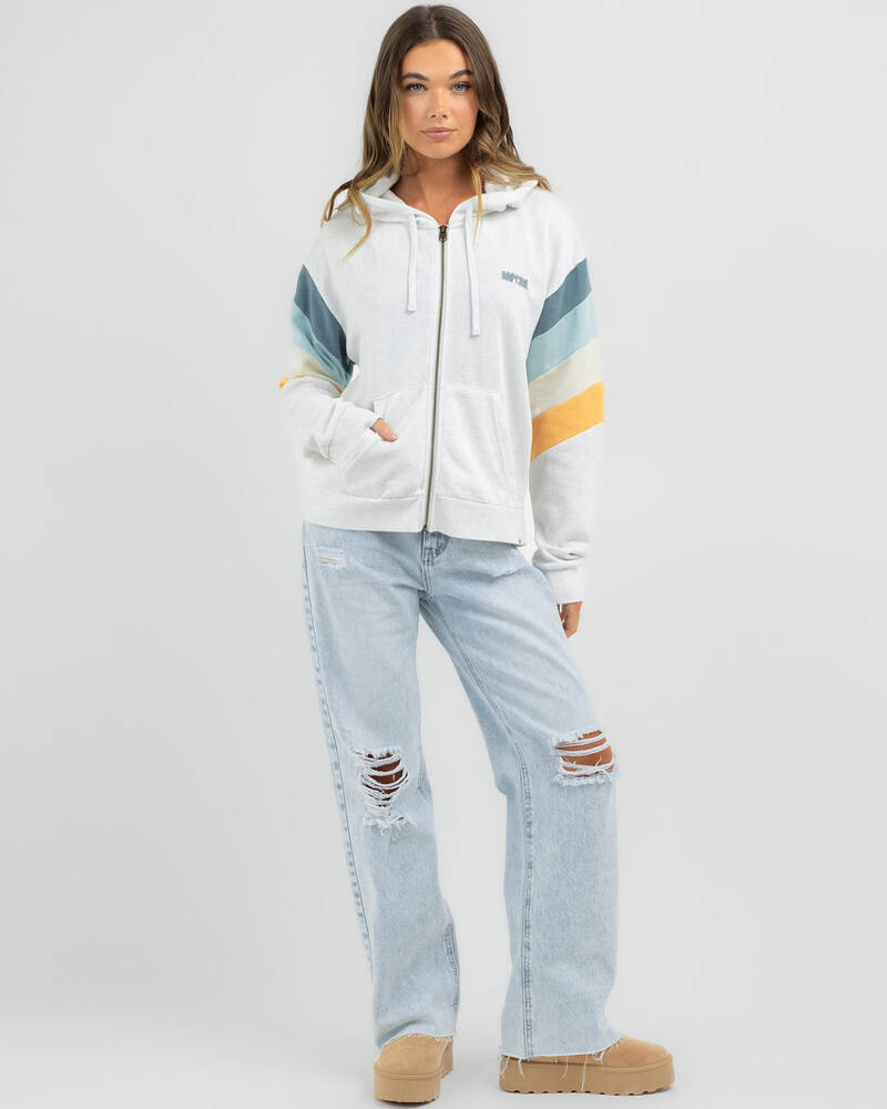 Rip Curl Surf Revival Zip Through Hoodie for Womens