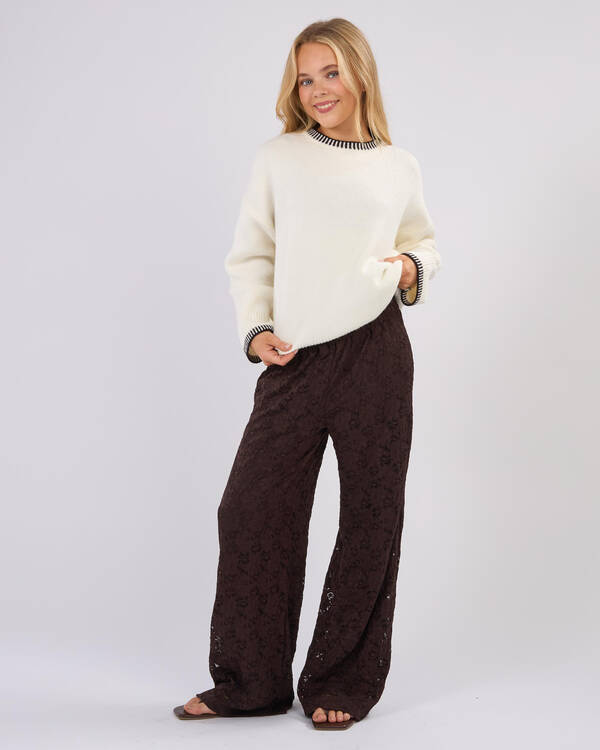 Mooloola Girls' Meli French Lace Pants for Womens