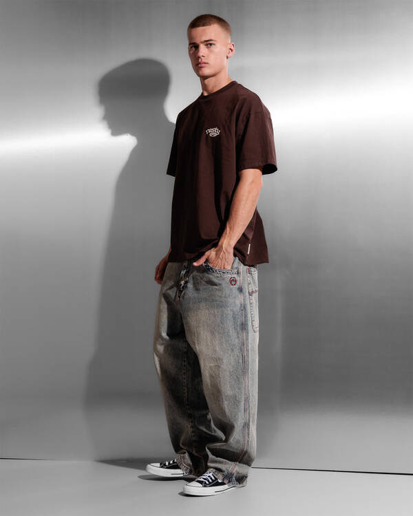 Rusty Redemption Baggy Jeans for Mens