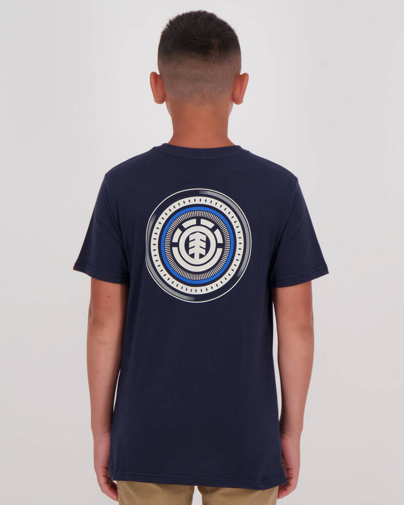 Element Boys' Hatched T-Shirt for Mens