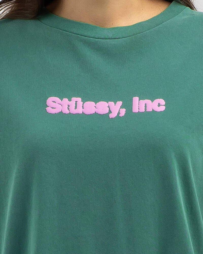 Stussy Wiki Relaxed T-Shirt for Womens