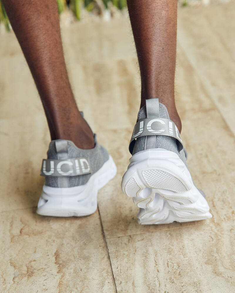 Shop Lucid Stratford Shoes In Grey/white Fast Shipping & Easy Returns