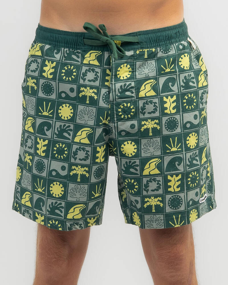 The Critical Slide Society Beuno Trunk Board Shorts for Mens