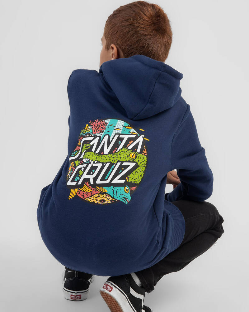 Santa Cruz Boys' Winkowski Aquatic Dot Hoodie for Mens