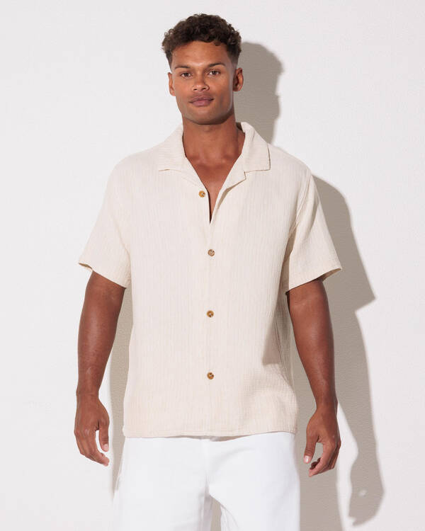 Rhythm Ensenada Short Sleeve Shirt for Mens