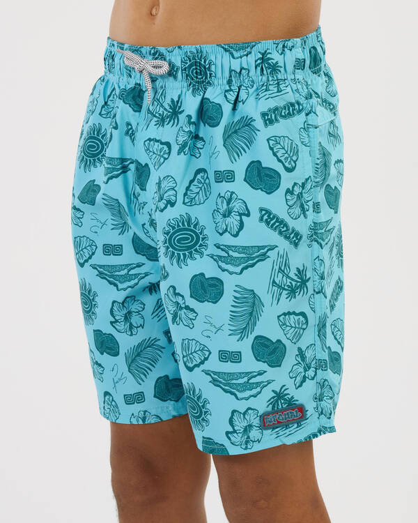 Rip Curl Boys' Surf Shack Yardage Board Shorts for Mens