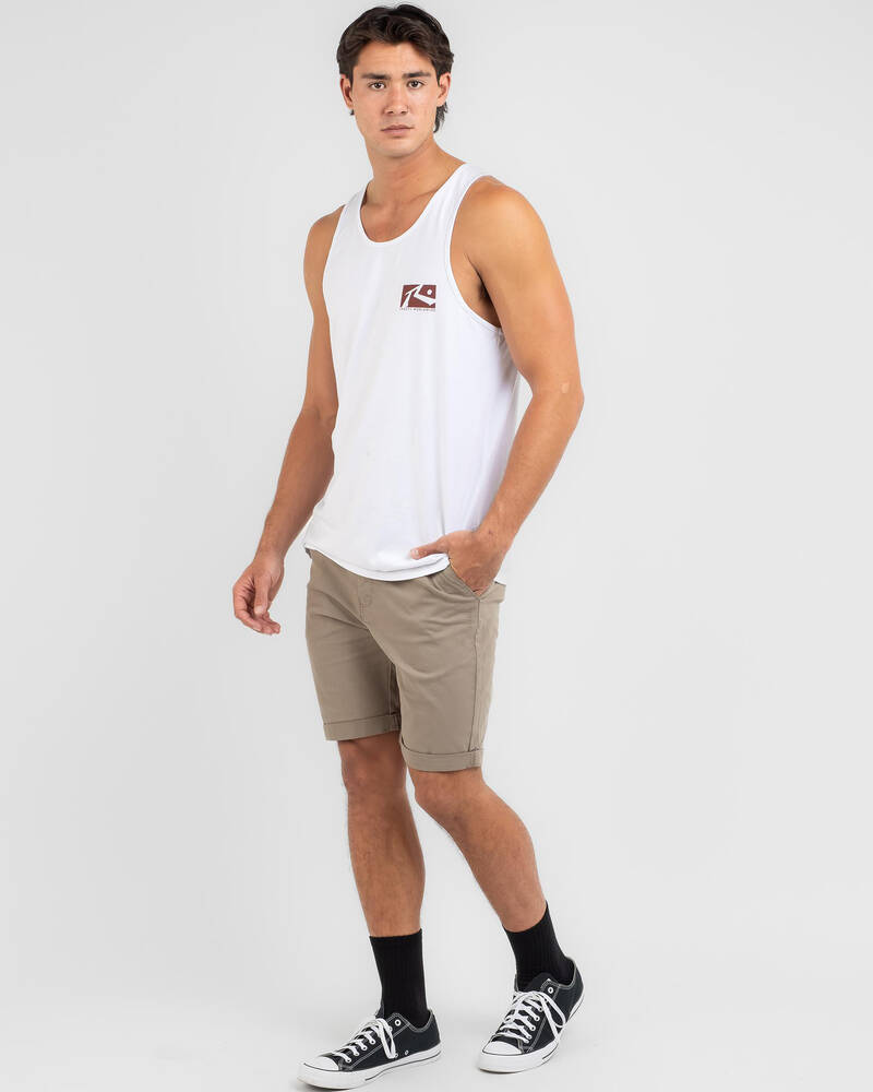 Rusty Boxed In Tank for Mens