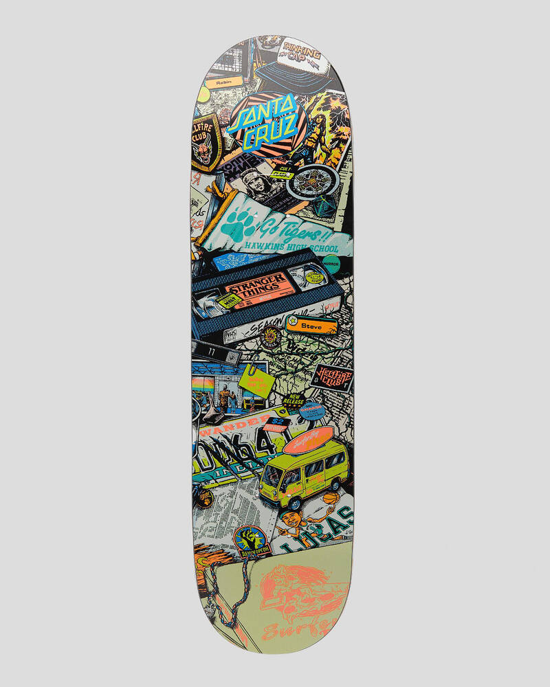 Santa Cruz Stranger Things Season 4 8.25" Skateboard Deck for Unisex