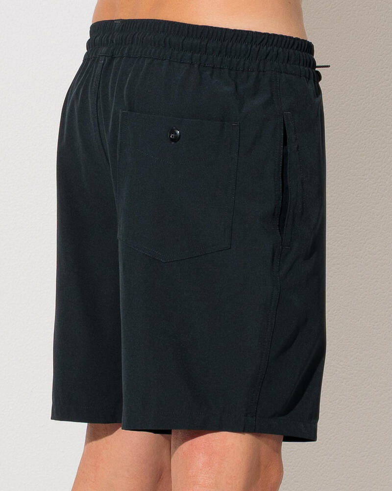 Volcom Stones Elastic Waist Hybrid Shorts for Mens