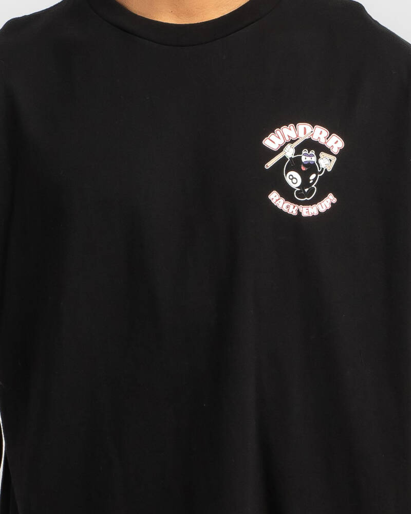 Wndrr Snooker Box Fit T-Shirt for Mens