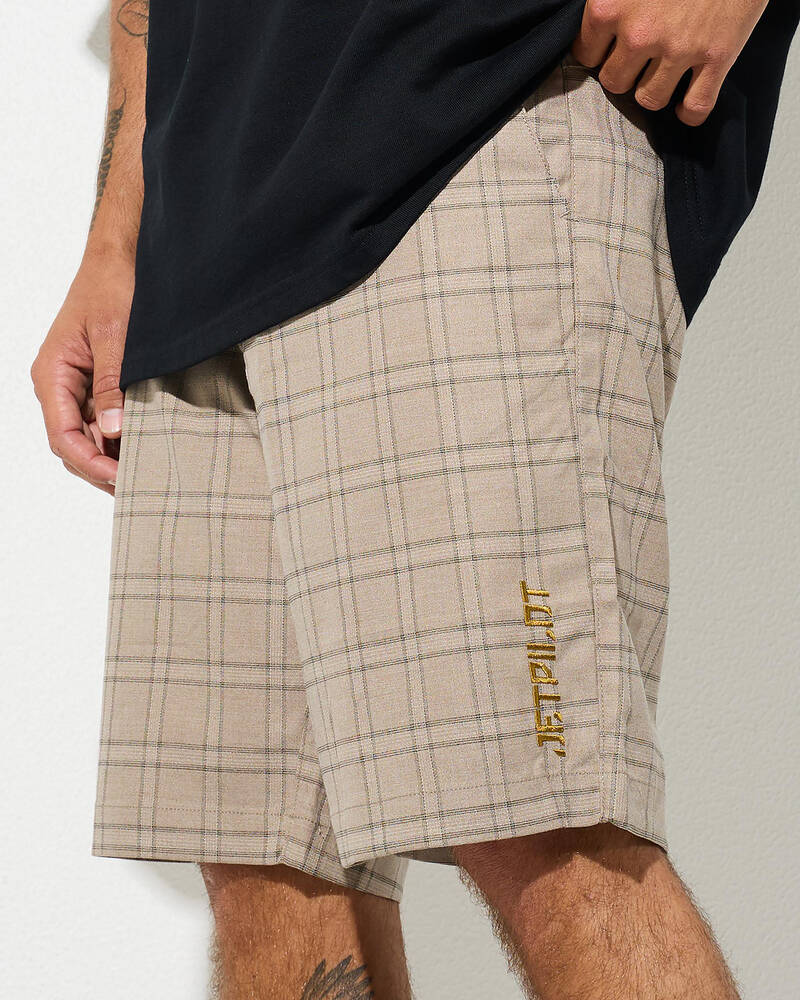 Jetpilot Check Ya Walk Shorts for Mens