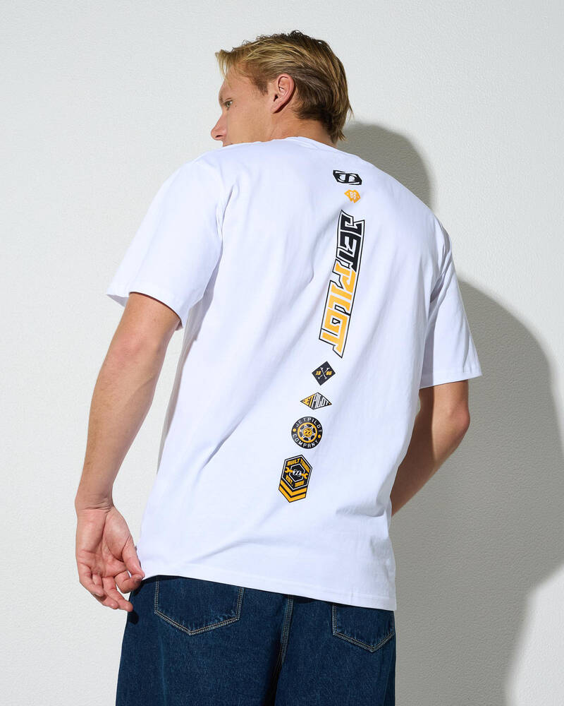 Jetpilot Tough Spinal T-Shirt for Mens