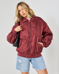 Ava And Ever Venice Bomber Jacket for Womens image number null