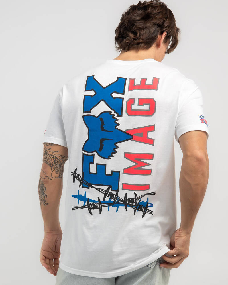Fox Barbed Wire Premium T-Shirt for Mens
