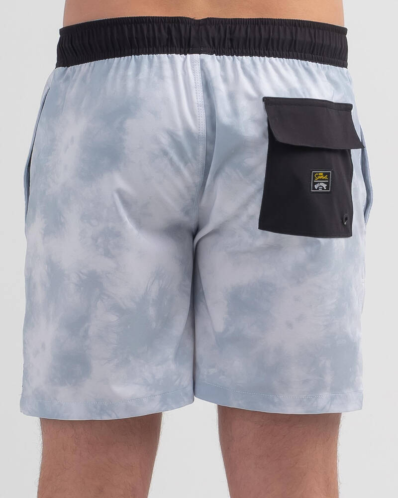 Billabong Simpsons Family Layback Board Shorts for Mens