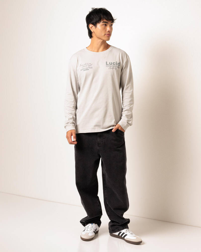 Lucid Overlay Long Sleeve T-Shirt for Mens
