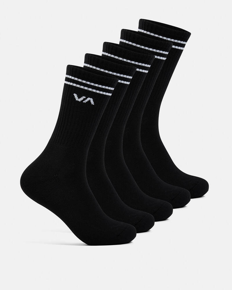 RVCA Union Socks III 5 Pack for Mens