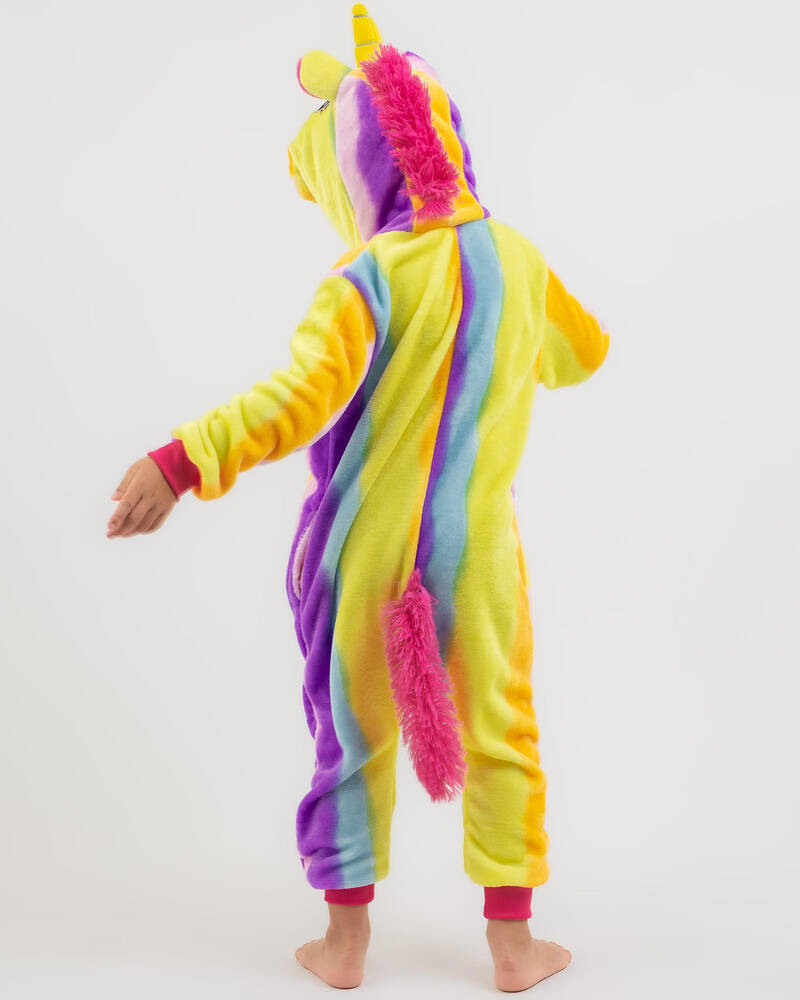 Onesie Toddlers' Unicorn Rainbow Onesie for Unisex