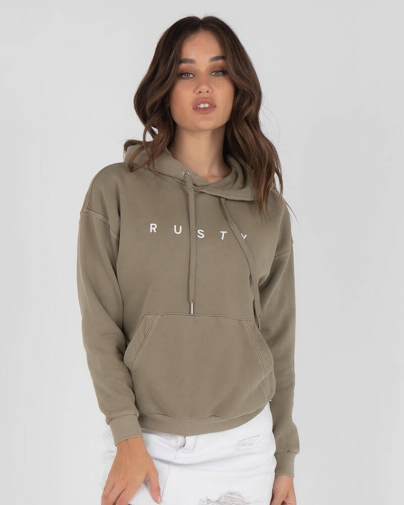 Rusty Essentials Hoodie for Womens