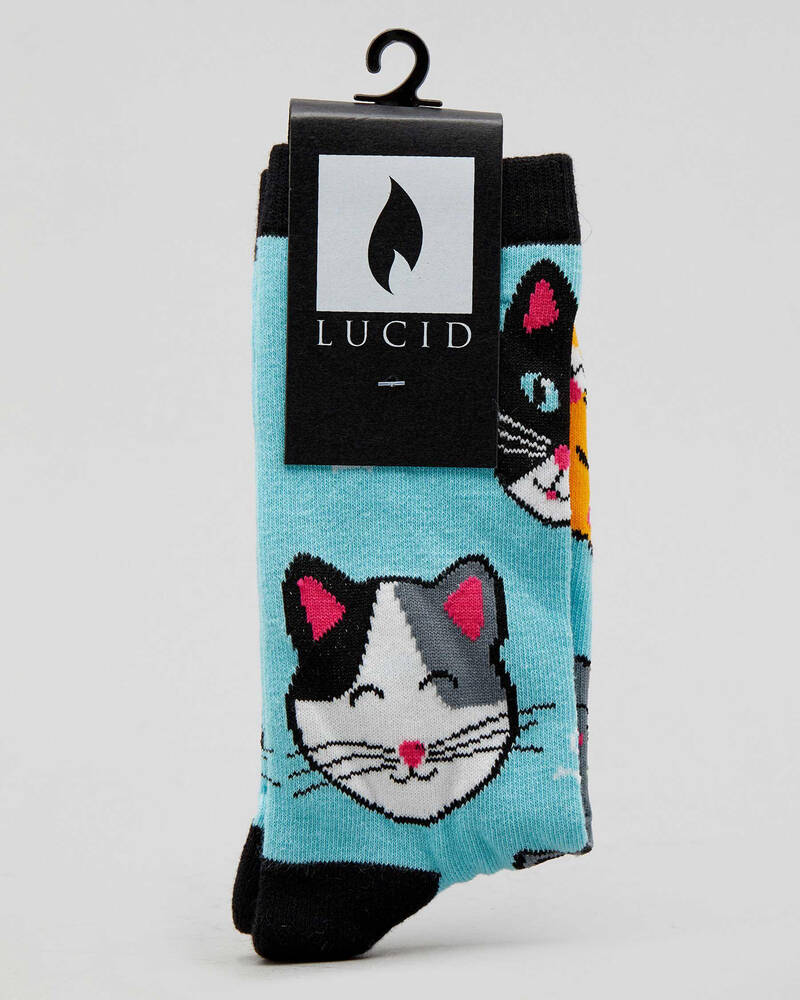 Lucid Pussycat Socks for Mens