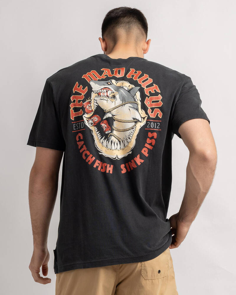 The Mad Hueys Shark Tins T-Shirt for Mens
