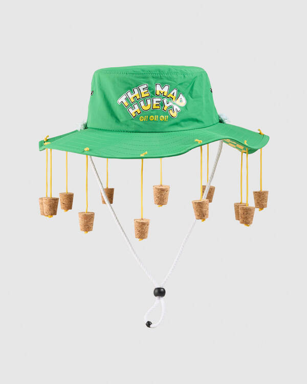The Mad Hueys Oi Oi Oi Quick Dry Wide Brim Hat for Mens