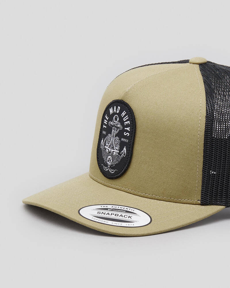 The Mad Hueys Drop The Pick Twill Trucker Cap for Mens