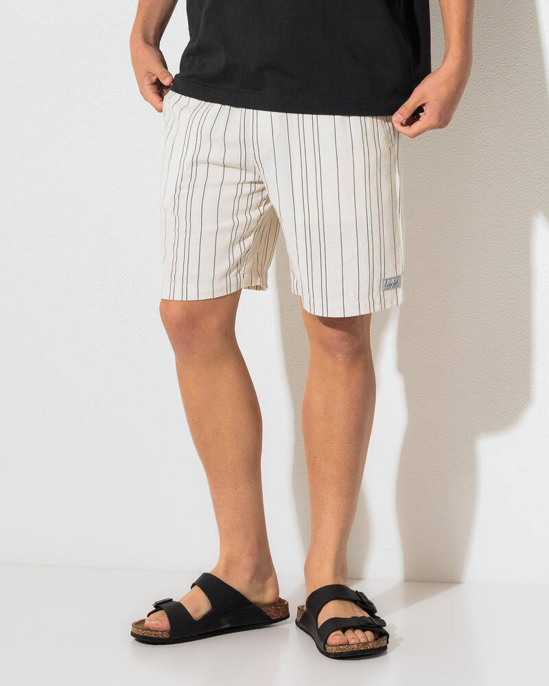 Lucid Offline Elastic Waist Shorts for Mens
