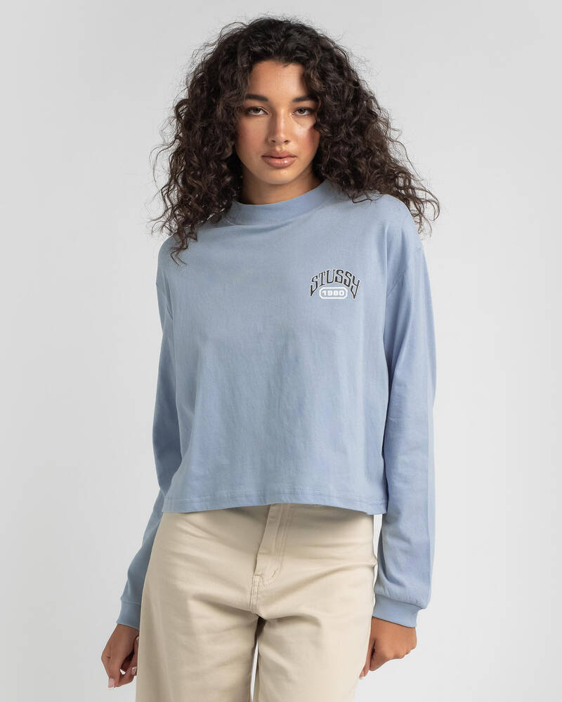 Stussy 1980 Long Sleeve T-Shirt for Womens