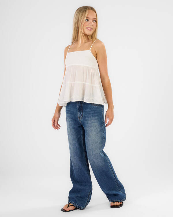 DESU Girls' Icon Straight Leg Jeans for Womens