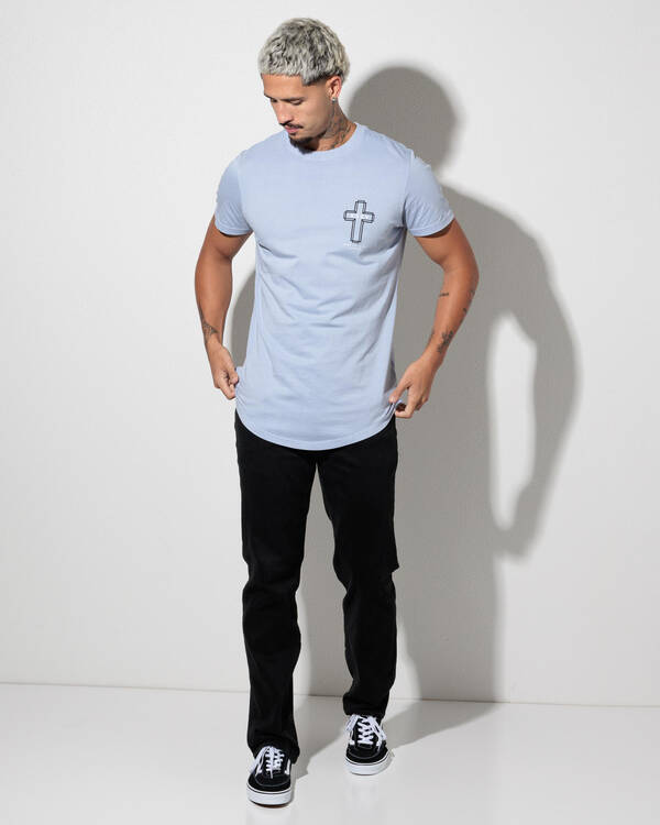 Kiss Chacey Sanctus Dual Curved T-Shirt for Mens