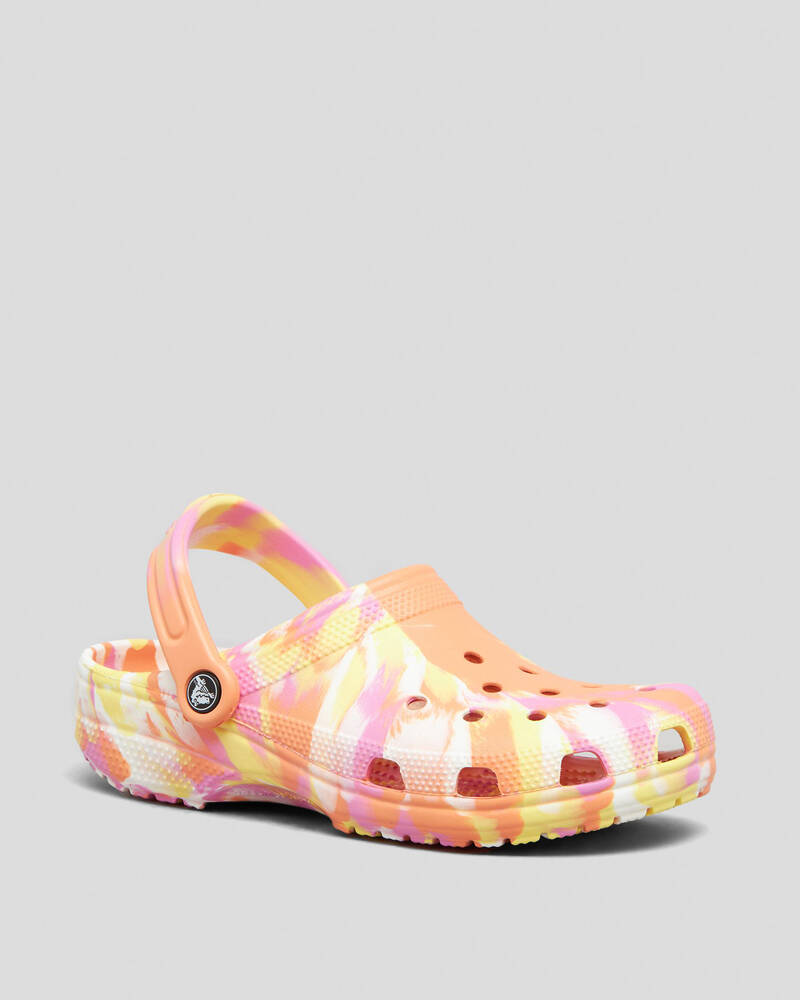 Crocs Classic Marbled Clogs for Unisex