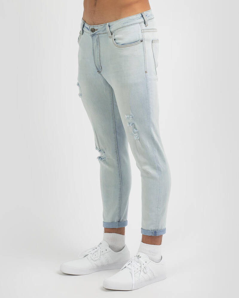 Ziggy Denim Pipes Crop Jeans for Mens