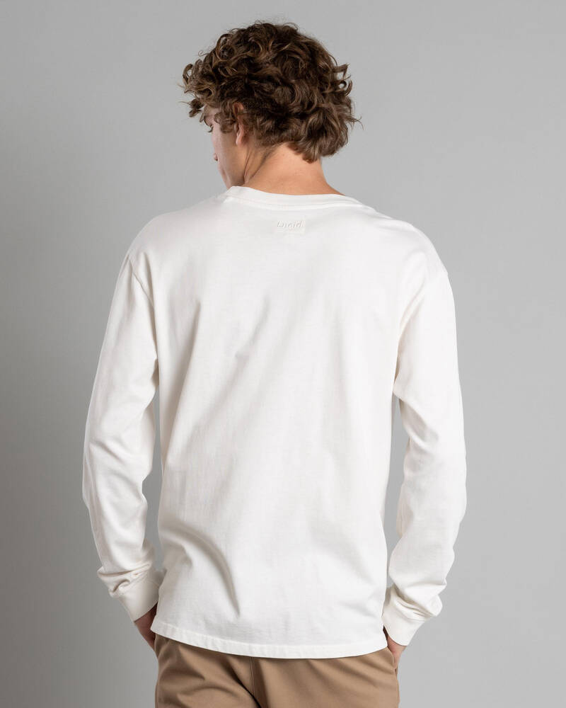 Lucid Border Long Sleeve T-Shirt for Mens