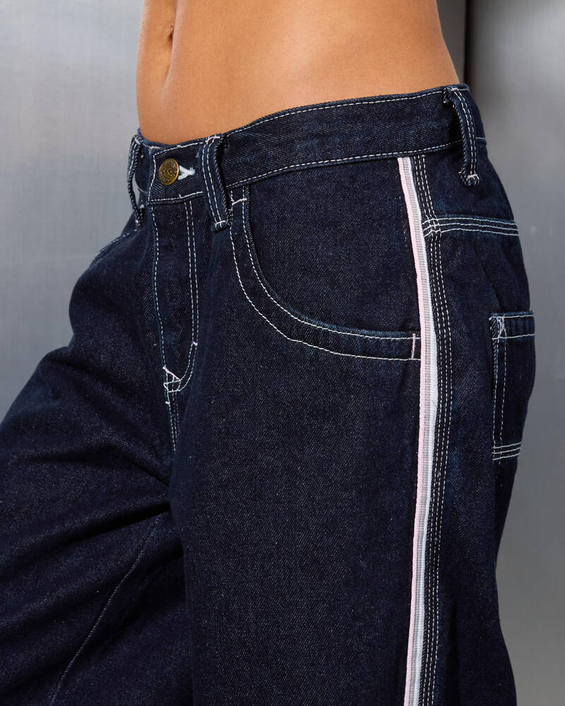 Rusty Flip Mommy Jeans for Womens