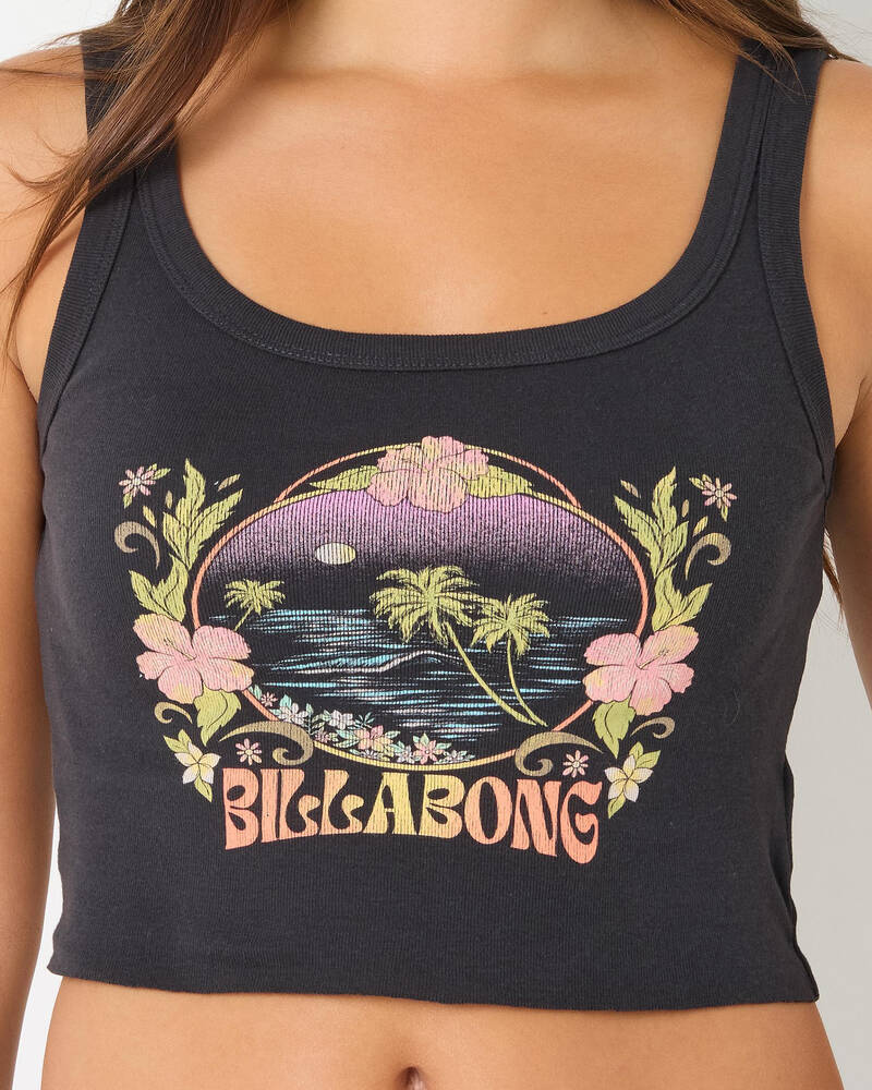 Billabong Hibiscus Paradise Tank Top for Womens