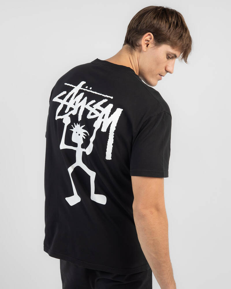 Stussy Rasta Man 50/50 T-Shirt for Mens