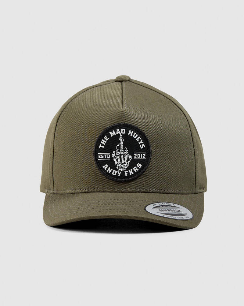 The Mad Hueys Fkrs Ahoy Twill Snapback for Mens