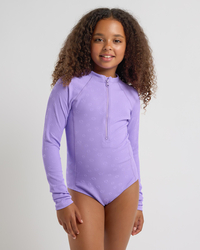 Topanga Girls' Loren Rib Surfsuit for Womens image number null