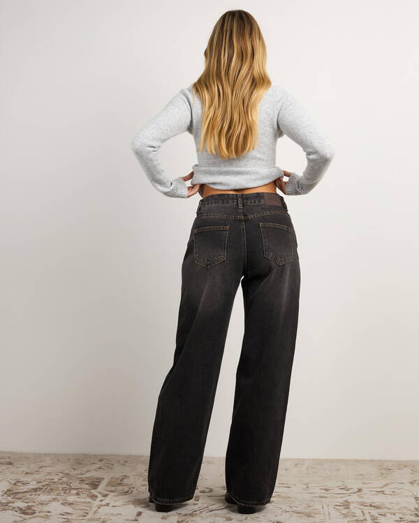 DESU Icon Straight Leg Jeans for Womens