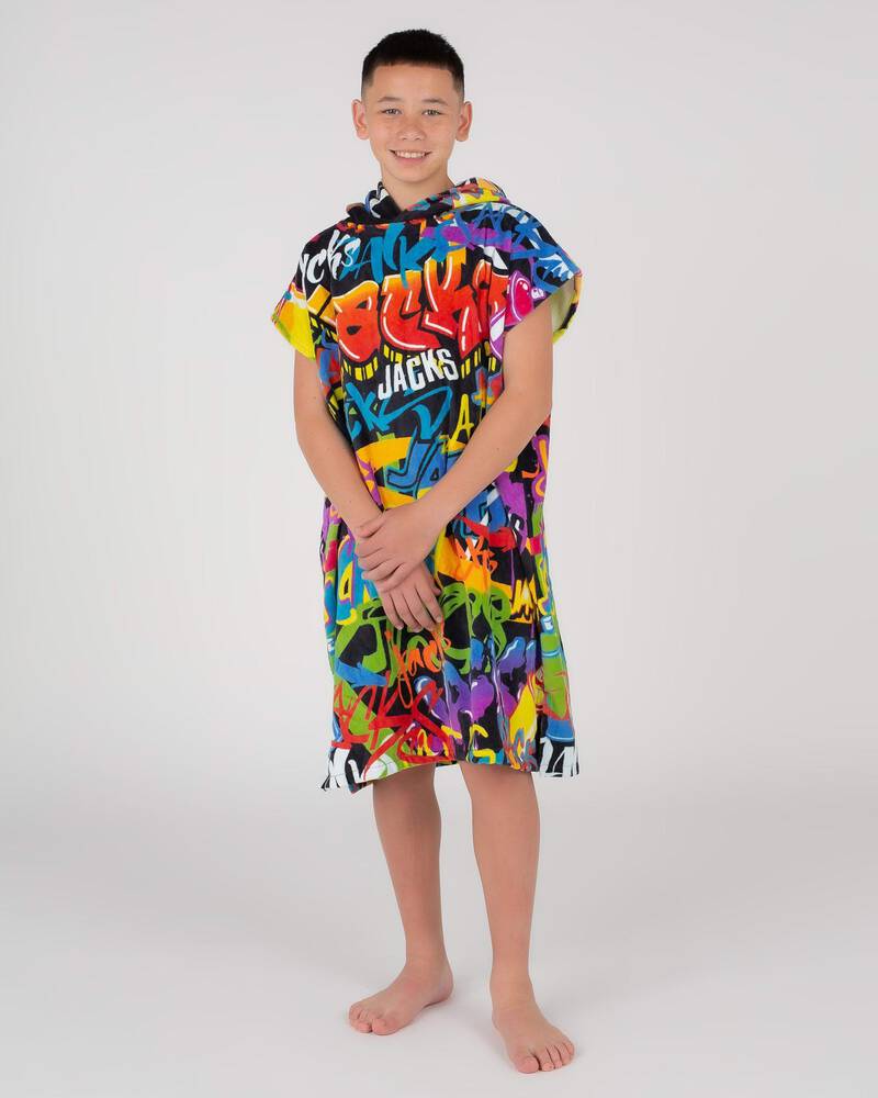 Jacks Boys' Tagged Hooded Towel for Mens