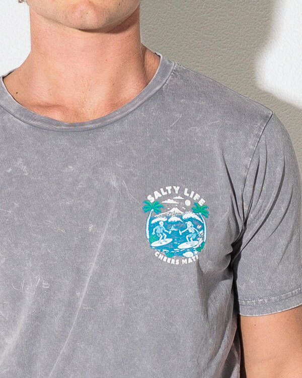 Salty Life Cheers Mate T-Shirt for Mens