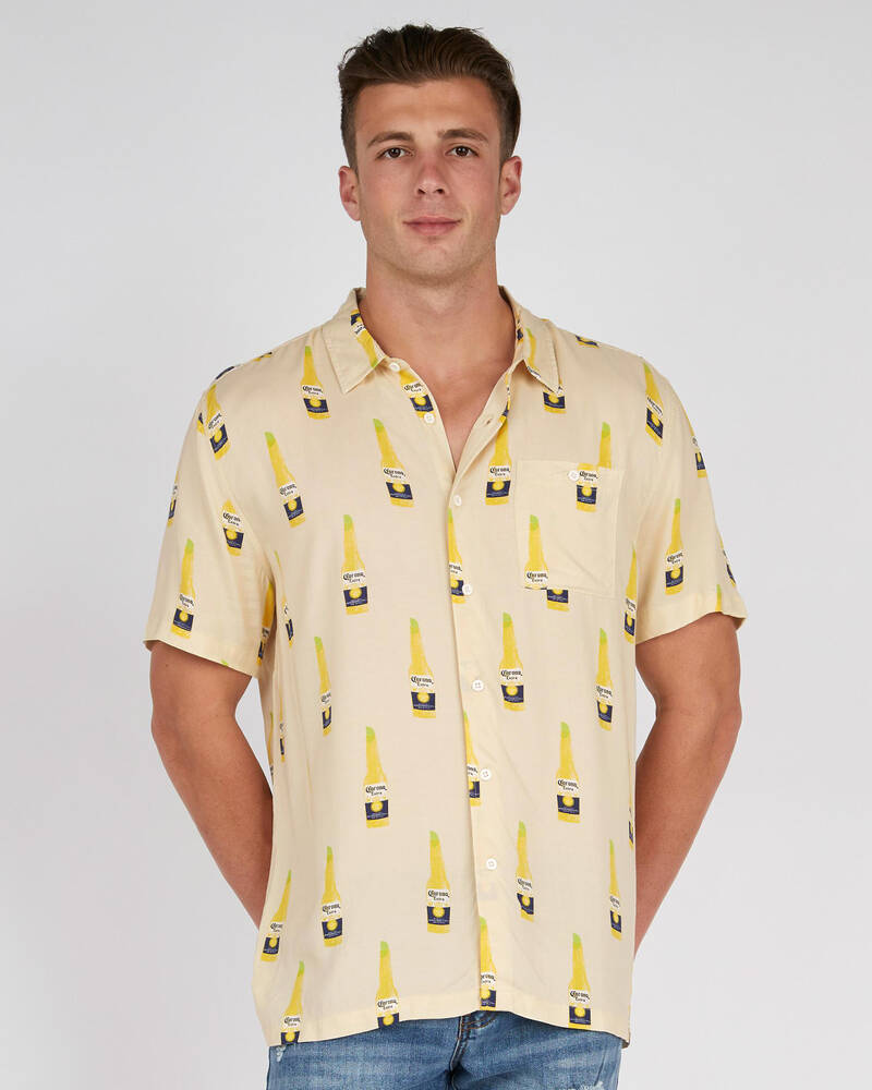 Kustom Corona Party Short Sleeve Shirt for Mens